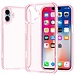 For Apple For Apple iPhone 16 6.1 inch Sturdy Ultra Thick 3mm Transparent Hybrid Case Cover