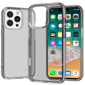 For Apple For Apple iPhone 16 Pro Max 6.9 inch Sturdy Ultra Thick 3mm Transparent Hybrid Case Cover