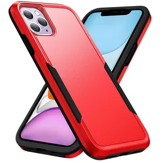 For Apple PolyBag For Apple iPhone 16 Pro Tough Strong Dual Layer Flat Hybrid Case Cover