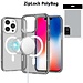 For Apple [PolyBag] For Apple iPhone 16 Pro 6.3 inch Sturdy Ultra Magnetic Circle Thick 3mm Transparent Hybrid
