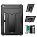 For Apple For Apple iPad Air 11inch 2024 Tablet Vertical 3in1 Tough Hybrid Kickstand
