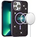 For Apple For Apple iPhone 13 Pro Max Diamond Magnetic Circle with CD Pattern Hybrid