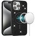 For Apple For Apple iPhone 15 Pro Max Diamond Magnetic Circle with CD Pattern Hybrid