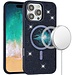 For Apple For Apple iPhone 16 Pro Max 6.9 inch Diamond Magnetic Circle with CD Pattern Hybrid