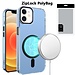 For Apple [PolyBag] For Apple iPhone 12 & iPhone 12 Pro Matching Clear Transparent Circle Design