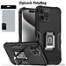 For Apple [PolyBag] For Apple iPhone 15 Pro Max OPTIMUM Magnetic Ring Stand Hybrid