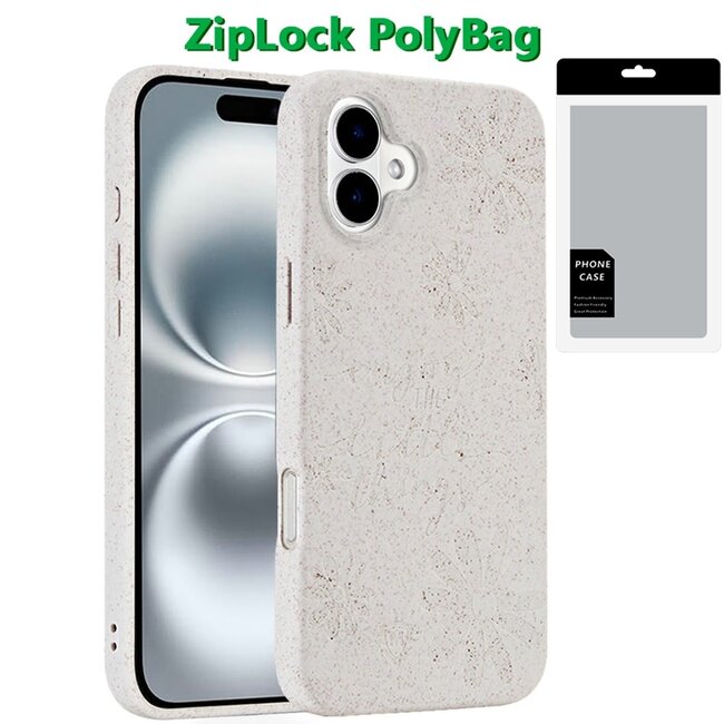 For Apple [PolyBag] For iPhone 16 Plus 6.7 inch Bio-Degradable Case