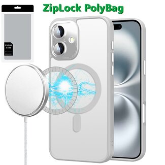 For Apple [PolyBag] For Apple iPhone 16 6.1 inch Complete Protection HQ Hybrid with Metal Tempered Camera Glass