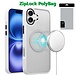 For Apple [PolyBag] For Apple iPhone 16 Plus 6.7 inch Magnetic CLARITY Transparent Hybrid