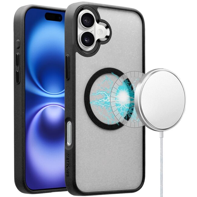 For Apple For Apple iPhone 16 Plus 6.7 inch Magnetic CLARITY Transparent Hybrid
