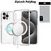 For Apple [PolyBag] For Apple iPhone 12 & iPhone 12 Pro Glitter Ultra Magnetic Circle Thick 3mm Transparent Hybrid