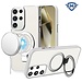 For Samsung For Samsung Galaxy s24 METKASE Magnetic Metal Surrounded Ring Stand Hybrid in Slide-Out Package