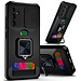 For Samsung For Samsung Galaxy S24 FE Multi-Functional Card Magnetic Ring Stand Hybrid Camera