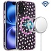 For Apple [METKASE] For Apple iPhone 16 6.1 inch Magnetic Double Layer IMD Design Case