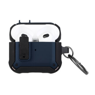 For Apple For Airpods Pro Switch Closure Premium Ultra ShockProof Hybrid With Metal Hook Case Cover