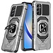 For Samsung For Samsung Galaxy A15 5G Robotic Hybrid with Magnetic Ring Stand Case Cover