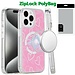 For Apple [PolyBag] For Apple iPhone 15 Pro Max Magnetic Space UV Design Case