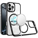For Apple For Apple iPhone 16 Pro Max 6.9 inch Greatest Clear Acrylic Thick Metal Button Hybrid