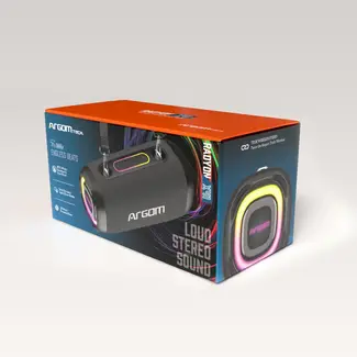 Argom Radyon  X41 Premium Wireless BT Speaker with LED Lights