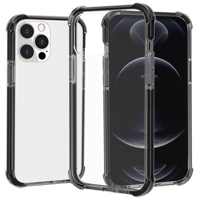 For Apple For Apple iPhone 12 Pro Max 6.7 Acrylic Tough 2.5mm Transparent ShockProof Hybrid