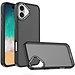 For Apple For Apple iPhone 16 Plus 6.7 inch Polished Oil Thick Acrylic Metal Button Hybrid Case Cover