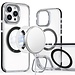 For Apple For Apple iPhone 15 Pro Max MagSonic Camera Bracket Stand Magnetic Ring Circle Hybrid