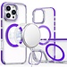 For Apple For Apple iPhone 16 Pro Max 6.9 inch MagSonic Camera Bracket Stand Magnetic Ring Circle Hybrid