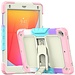 For Apple For Apple iPad Air 11inch 2024 Heavy Duty Full Body Rugged Tablet Kickstand Case Cover