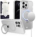 For Apple For iPhone 12/12 PRO METKASE Magnetic Metal Surrounded Ring Stand Hybrid in Slide-Out Package