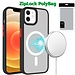 For Apple [PolyBag] For Apple iPhone 12 & iPhone 12 Pro Core Magnetic Circle Colorful Buttons Thick 2mm Hybrid
