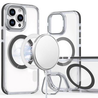 For Apple For Apple iPhone 12 Pro Max 6.7 MagSonic Camera Bracket Stand Magnetic Ring Circle Hybrid