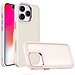For Apple For Apple iPhone 16 Pro 6.3 inch Polished Oil Thick Acrylic Metal Button Hybrid Case Cover