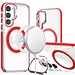 For Samsung For Samsung Galaxy S21/S30 6.3inch MagSonic Camera Bracket Stand Magnetic Ring Circle Hybrid