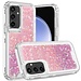 For Samsung For Samsung s23 FE 5G Epoxy Sticker Glitter 3in1 Shockproof Transparent Hybrid Case