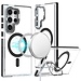 For Samsung For Samsung Galaxy s24 Ultra MagSonic Camera Bracket Stand Magnetic Ring Circle Hybrid