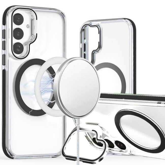 For Samsung For Samsung Galaxy s25 Plus/s24 Plus MagSonic Camera Bracket Stand Magnetic Ring Circle Hybrid
