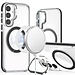 For Samsung For Samsung Galaxy s25 Plus/s24 Plus MagSonic Camera Bracket Stand Magnetic Ring Circle Hybrid