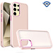 For Samsung For Samsung Galaxy s24 METKASE Polished Oil Thick Acrylic Metal Button Hybrid Case Cover in Premium Slide-Out Package