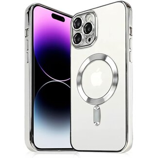 For Apple For Apple iPhone 15 Pro Chrome Plated Soft TPU With Camera Lens Protection