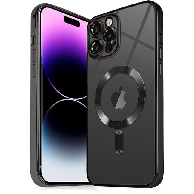 For Apple For Apple iPhone 14 Pro Max Chrome Plated Soft TPU With Camera Lens Protection
