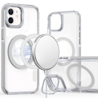 For Apple For Apple iPhone 12 & iPhone 12 Pro MagSonic Camera Bracket Stand Magnetic Ring Circle Hybrid