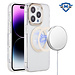 For Apple For Apple iPhone 15 Pro METKASE Double Protection IMD Design Pattern Magnetic Circle Premium Case