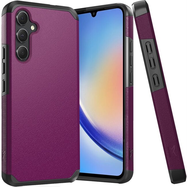 For Samsung For Samsung Galaxy A15 5G Tough Strong Hybrid (Magnet Mount Friendly) Case Cover