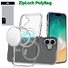For Apple [PolyBag] For Apple  iPhone 16 Plus 6.7 inch Thick Transparent Magnetic Circle Shockproof Hybrid