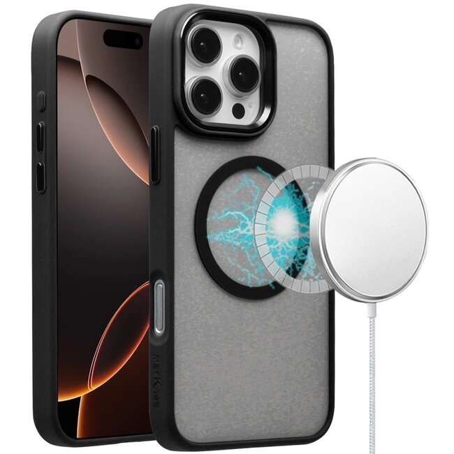 For Apple For Apple iPhone 16 Pro Max 6.9 inch Magnetic CLARITY Transparent Hybrid