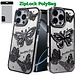 For Apple For Apple iPhone 16 Pro Max 6.9 Butterfly Freedom Shimmer Glitter Thick TPU Case Cover