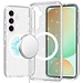 For Samsung For Samsung Galaxy S24 FE Glitter Ultra [Magnetic Circle] Thick 3mm Transparent Hybrid