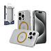 For Apple For Apple iPhone 15 METKASE EPOXY Transparent [MAGNETIC CIRCLE] Shockproof Hybrid
