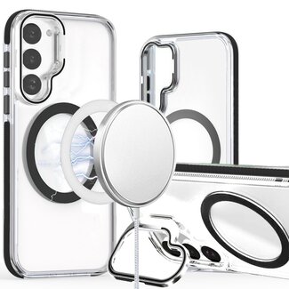 For Samsung For Samsung Galaxy s21 Plus, s30 Plus MagSonic Camera Bracket Stand Magnetic Ring Circle Hybrid