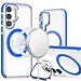 For Samsung For Samsung Galaxy S22 MagSonic Camera Bracket Stand Magnetic Ring Circle Hybrid